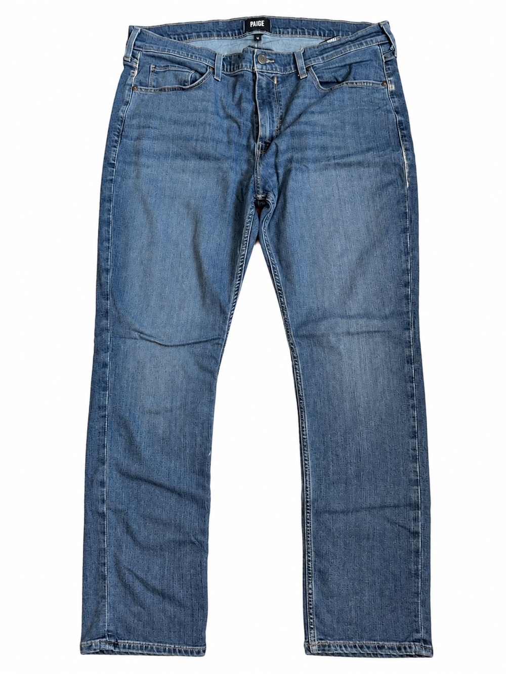 PAIGE Federal Men’s 38 Blue Slim Straight Stretch Jeans